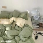 ست کاوری دورنگ(سبز خزه ای،شیری نباتی)