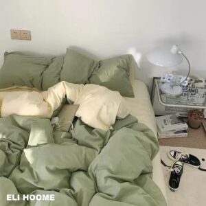 ست کاوری دورنگ(سبز خزه ای،شیری نباتی)